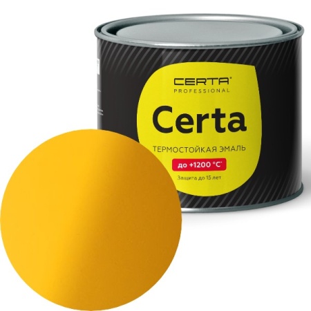 CERTA до 750°С желтый 0,4 кг